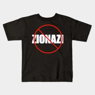 🚫 Zionazi - Back Kids T-Shirt